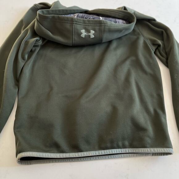 Under Armour boys green high lite printed hoodie sweatshirt size  Youth Medium - Picture 8 of 8